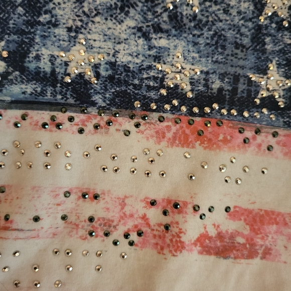 🌻SALE🌻 NWOT WOMENS GREAT NORTHWEST INDIGO TOP - Picture 5 of 9